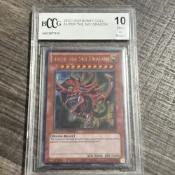 2010 LEGENDARY COLL. SLIFER THE SKY DRAGON BCCG (BECKETT) GRADE 10 - Image 1