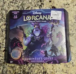 DISNEY LORCANA ILLUMINEER'S QUEST "DEEP TROUBLE" 2024 *SEALED NEW* - Image 1