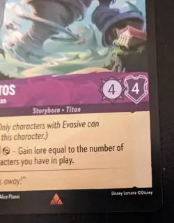 Stratos - Tornado Titan 55/204 Rare Into The Inklands Disney Lorcana TCG - Image 5