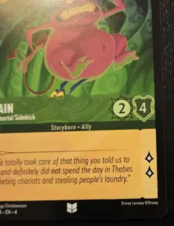 Pain - Immortal Sidekick 81/204 Uncommon Ursula's Return Disney Lorcana TCG - Image 5