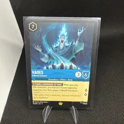 Disney Lorcana Fabled - HADES - Cold Foil 151/204 Legendary - Image 1