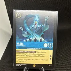 Disney Lorcana Fabled - HADES - Cold Foil 151/204 Legendary - Image 2