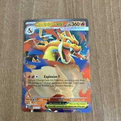 Pokemon TCG Mega Charizard Y EX 022/217 Ultra Rare Holo Card - Image 1
