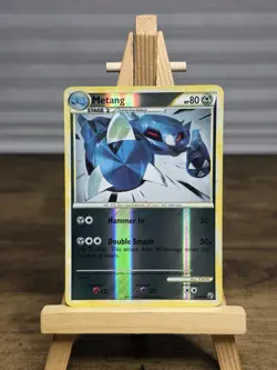 Pokemon Card - Metang Undaunted 30/90 Reverse Holo LP/NM - Image 1