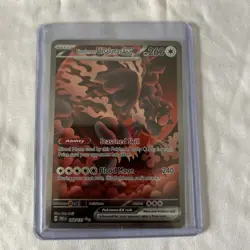 Bloodmoon Ursaluna EX Prismatic Evolutions SIR 168/131 Pokemon Holo - Image 3