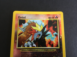 Pokemon Entei - Black Star Promo - #34 - REVERSE HOLO - Excellent - Actual Card - Image 2