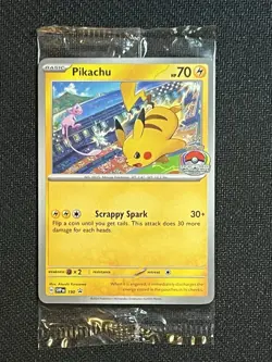 2024 World Championship Pikachu 190 Sv: Scarlet & Violet Promo Cards, Sealed. - Image 2