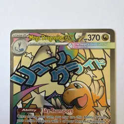 🔥 Pokemon TCG Mega Dragonite EX Full Art Holo Card ASC EN 271/217 English 🔥 - Image 2