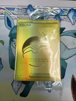 SWSH146 Poke Ball Gold Full Art Celebrations Pokemon TCG Promo Card - Image 1