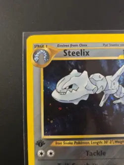 Steelix 15/111 Holo Rare Neo Genesis Pokemon Card 1st Edition - Image 2