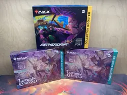 Magic: The Gathering Lorwyn Eclipsed Collector Booster Omega Box - Aetherdrift - Image 1