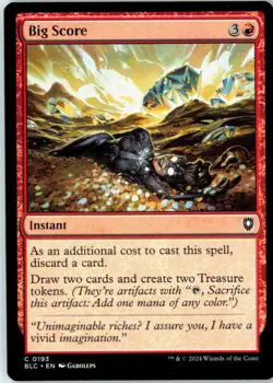 Big Score 193 Common Commander: Bloomburrow Near Mint - Image 2