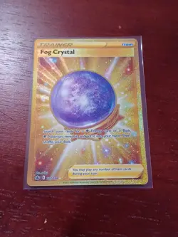 NM Fog Crystal 227/198 Chilling Reign Gold Secret Rare Pokemon - Image 1