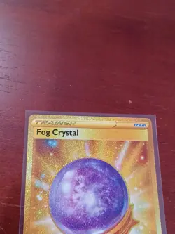 NM Fog Crystal 227/198 Chilling Reign Gold Secret Rare Pokemon - Image 2