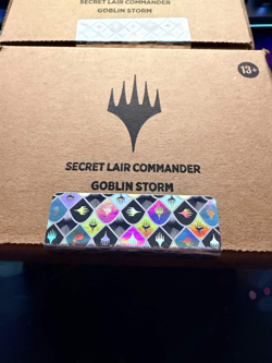 Magic The Gathering MTG Secret Lair Goblin Storm Commander Deck - In Hand Sealed - Image 1