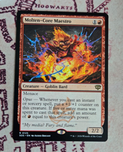 MTG Molten-Core Maestro Secrets of Strixhaven NM - Image 1