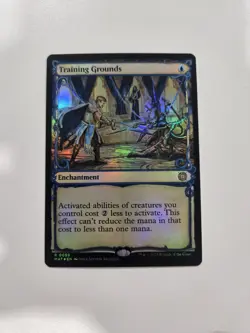 Training Grounds - Showcase - Foil - MAT - NM - MTG - Image 1