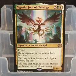 Magic: The Gathering Sigarda, Font of Blessings Green White Rare MOM: Aftermath… - Image 1