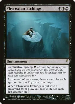 Phyrexian Etchings The List XQX MTG Magic - Image 1