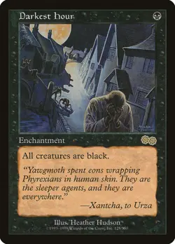 Darkest Hour (128) Urza's Saga USG MTG Magic - Image 1