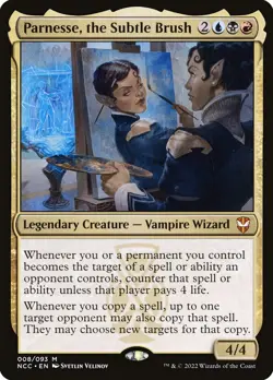 Parnesse, the Subtle Brush (008) New Capenna Commander NCC MTG Magic - Image 1
