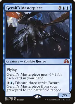 Geralf's Masterpiece (065) Shadows over Innistrad SOI MTG Magic - Image 1