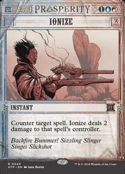 Ionize (049) Prosperity Breaking News OTP MTG Magic - Image 1