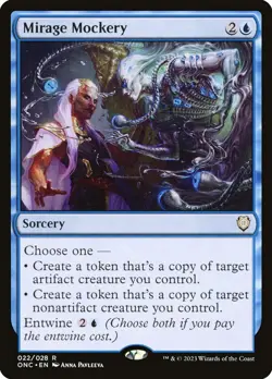 Mirage Mockery (022) Phyrexia: All Will Be One Commander ONC MTG Magic - Image 1