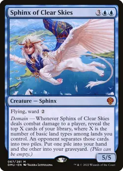 Sphinx of Clear Skies (067) Dominaria United DMU MTG Magic - Image 1