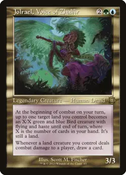 Jolrael, Voice of Zhalfir Retro Frame March of the Machine: The Aftermath MTG - Image 1