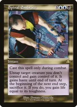 Spinal Embrace (369) Retro Frame Dominaria Remastered DMR MTG Magic - Image 1