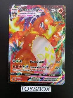Carte Pokemon Dracaufeu Vmax 020/189 / Bloc EB Tenebres Embrassees EB3 / Exc FR - Image 2