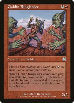 Goblin Ringleader (062) Apocalypse APC MTG Magic - Image 1