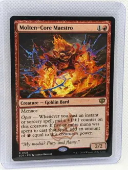 Molten-Core Maestro Secrets of Strixhaven Regular 0125 - Image 1