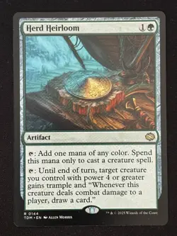 1x MTG Herd Heirloom - Tarkir: Dragonstorm (TDM) #144 - Magic the Gathering - Image 1