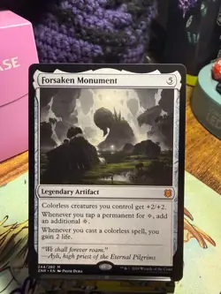 Forsaken Monument Zendikar Rising Regular, #244/280 - Image 1