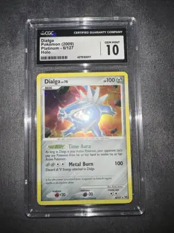 Pokemon TCG Dialga Platinum 6/127 CGC 10 POP 2 - Image 3