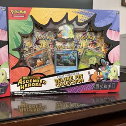 Pokemon Ascended Heroes First Partner Deluxe Pin Collection Sealed New - Image 2