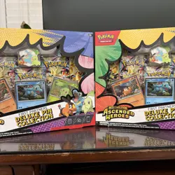 Pokemon Ascended Heroes First Partner Deluxe Pin Collection Sealed New - Image 3