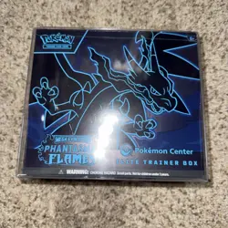 Pokemon TCG Phantasmal Flames PC Elite Trainer Box Sealed & Protector Included - Image 1