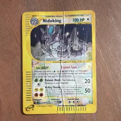 The Pokemon Company Pokemon TCG Nidoking Aquapolis Secret Rare Holo 150/147 100… - Image 1