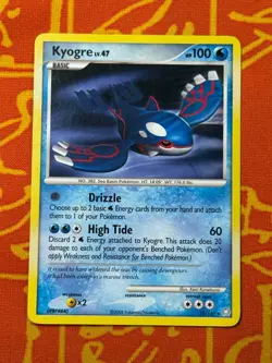 POKEMON TCG KYOGRE 32/146 NON-HOLO RARE LIGHT PLAY LEGENDS AWAKENED - Image 1