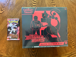 Pokemon Destined Rivals Elite Trainer Box ETB SEALED READY TO SHIP Plus 1 Pack - Image 1