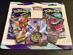 2 Pokemon Chilling Reign 2 Pack Blister Galarian Zapdos V, Articuno V, Moltres V - Image 3