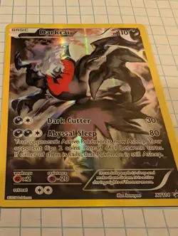 Pokemon TCG Darkrai XY114 Black Star Promo Holo Rare - Image 2