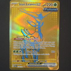 Pokemon Iron Leaves ex Sv: Prismatic Evolutions 176/131 Hyper Rare Holo 220HP - Image 1