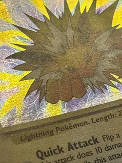 Pokemon TCG Jolteon Jungle 4/64 Holo Unlimited Holo Rare HP - Image 3