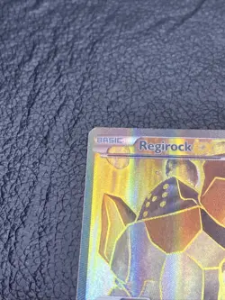 B6 Pokemon TCG Regirock EX 43a/124 Alt Art XY Premium Trainer Collection Promo - Image 2