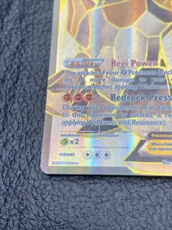 B6 Pokemon TCG Regirock EX 43a/124 Alt Art XY Premium Trainer Collection Promo - Image 5
