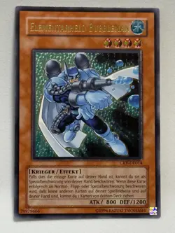 Yu-Gi-Oh! Elementarheld Bubbleman CRV-DE014 Ultimate Rare Deutsch - Image 1